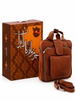 کوله پشتی سه کاره چرم گاوی - تصویر 9
