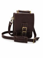 کیف دوشی اداری دسته دار جلو سگک دار تک قفل - تصویر 2